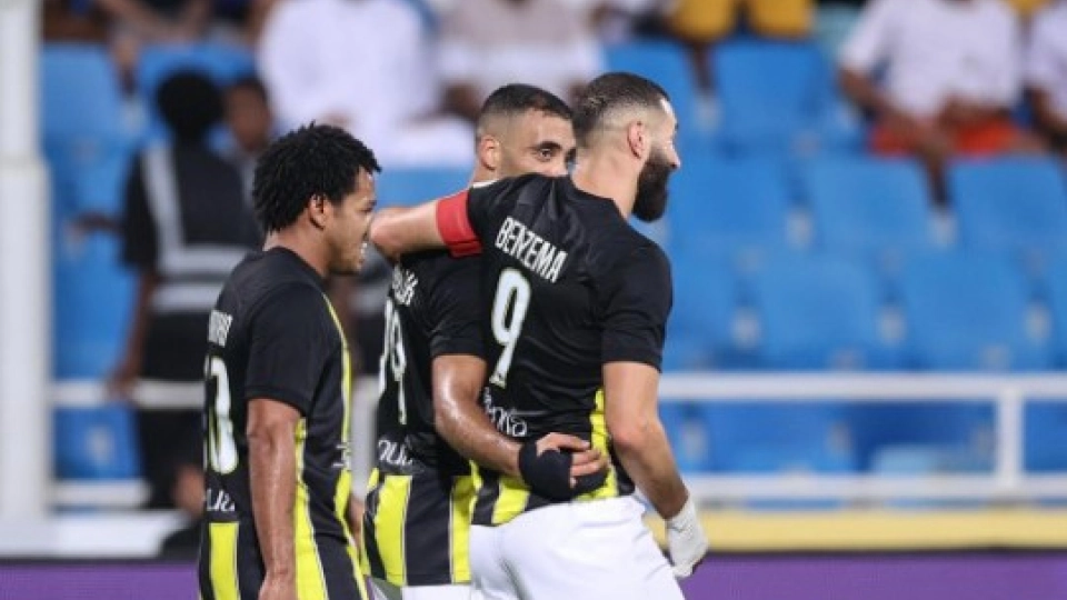 مباراة الرياض والإتحاد في مسابقة الدوري السعودي