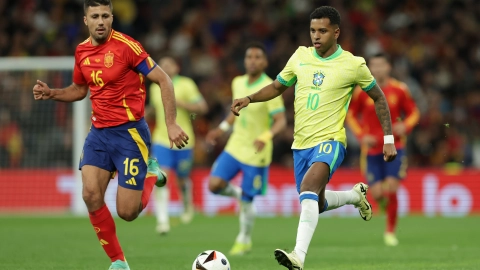 تفاصيل وأحداث مباراة منتخب إسبانيا ومنتخب البرازيل في المباراة الودية