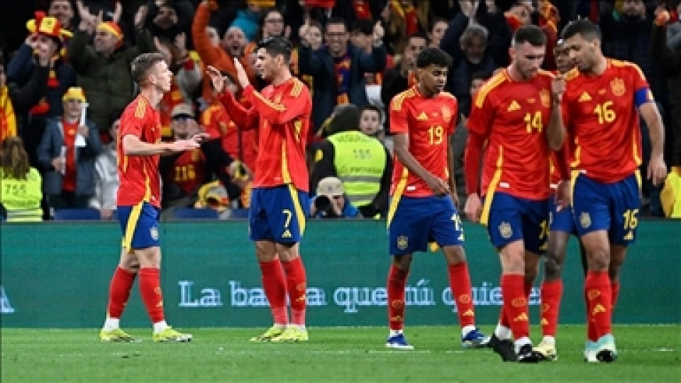 تفاصيل وأحداث مباراة إسبانيا وإيرلندا الشمالية في مباراة ودية منتخبات